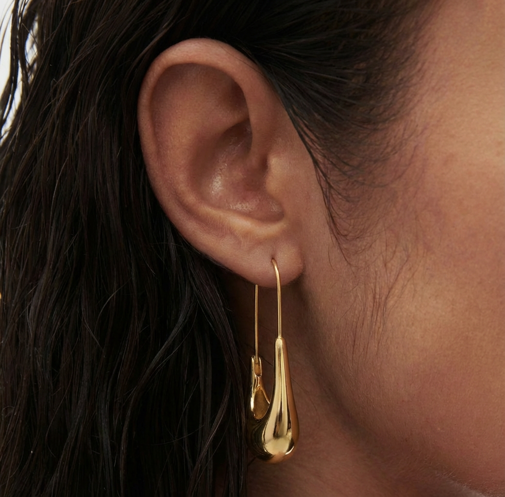 BOUCLES D'OREILLES PENDANTES PINA