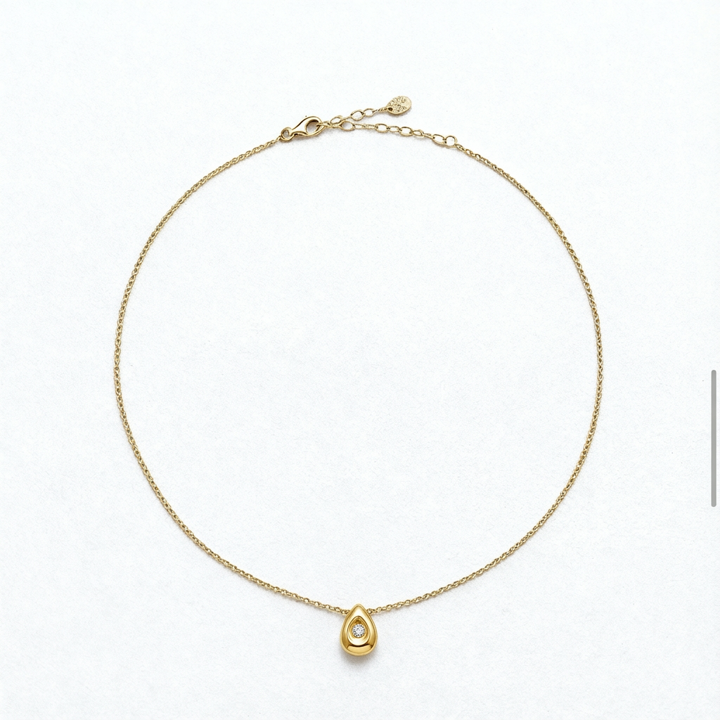 COLLIER PENDENTIF PEAR