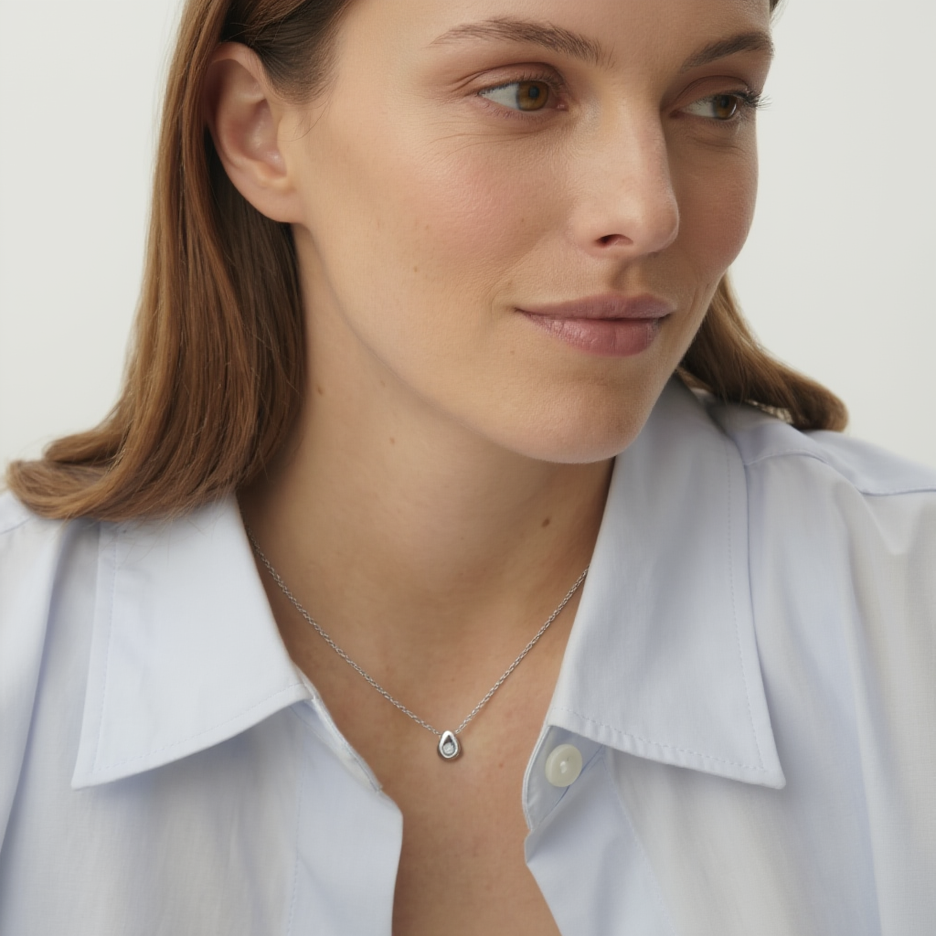 COLLIER PENDENTIF PEAR