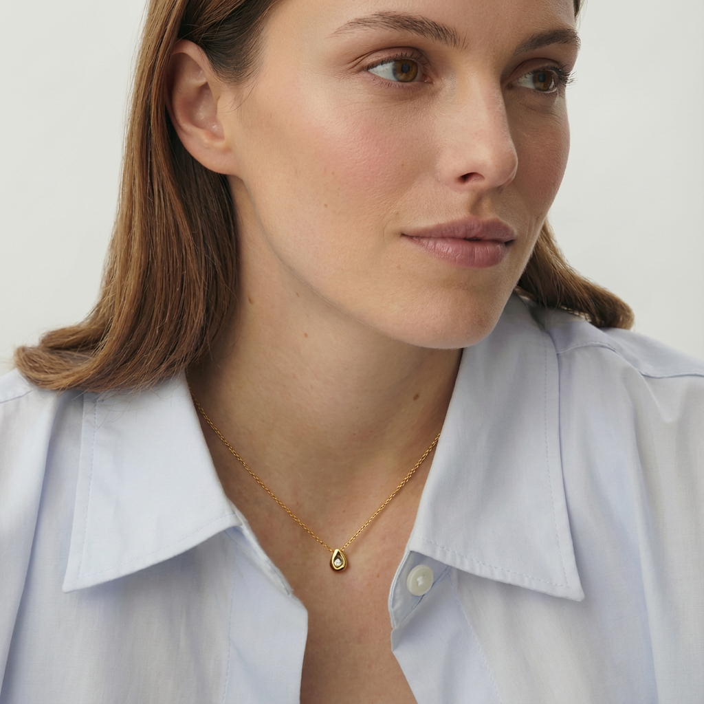 COLLIER PENDENTIF PEAR